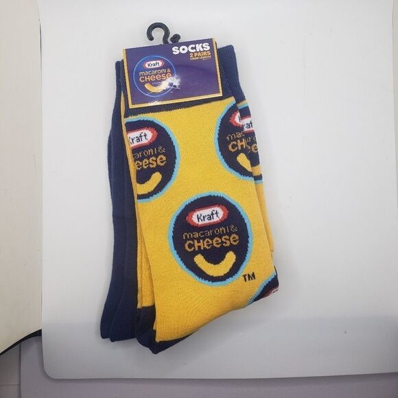 Kraft mac and cheese Dinosaur crew socks - Picture 2 of 6
